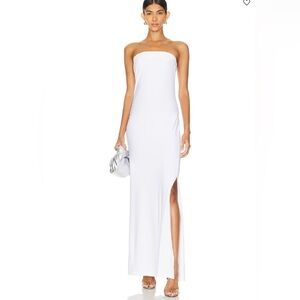 NWOT Norma Kamali Snow White Strapless Dress